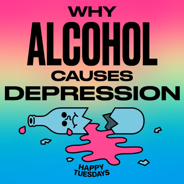 Why alcohol causes depression