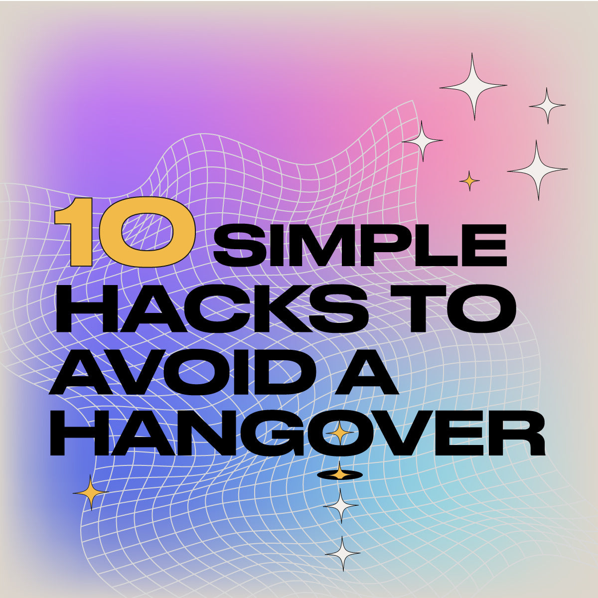 10 simple hacks to avoid a hangover Happy Tuesdays